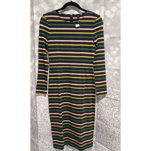 NWOT J. Crew Striped Dress - Size 00